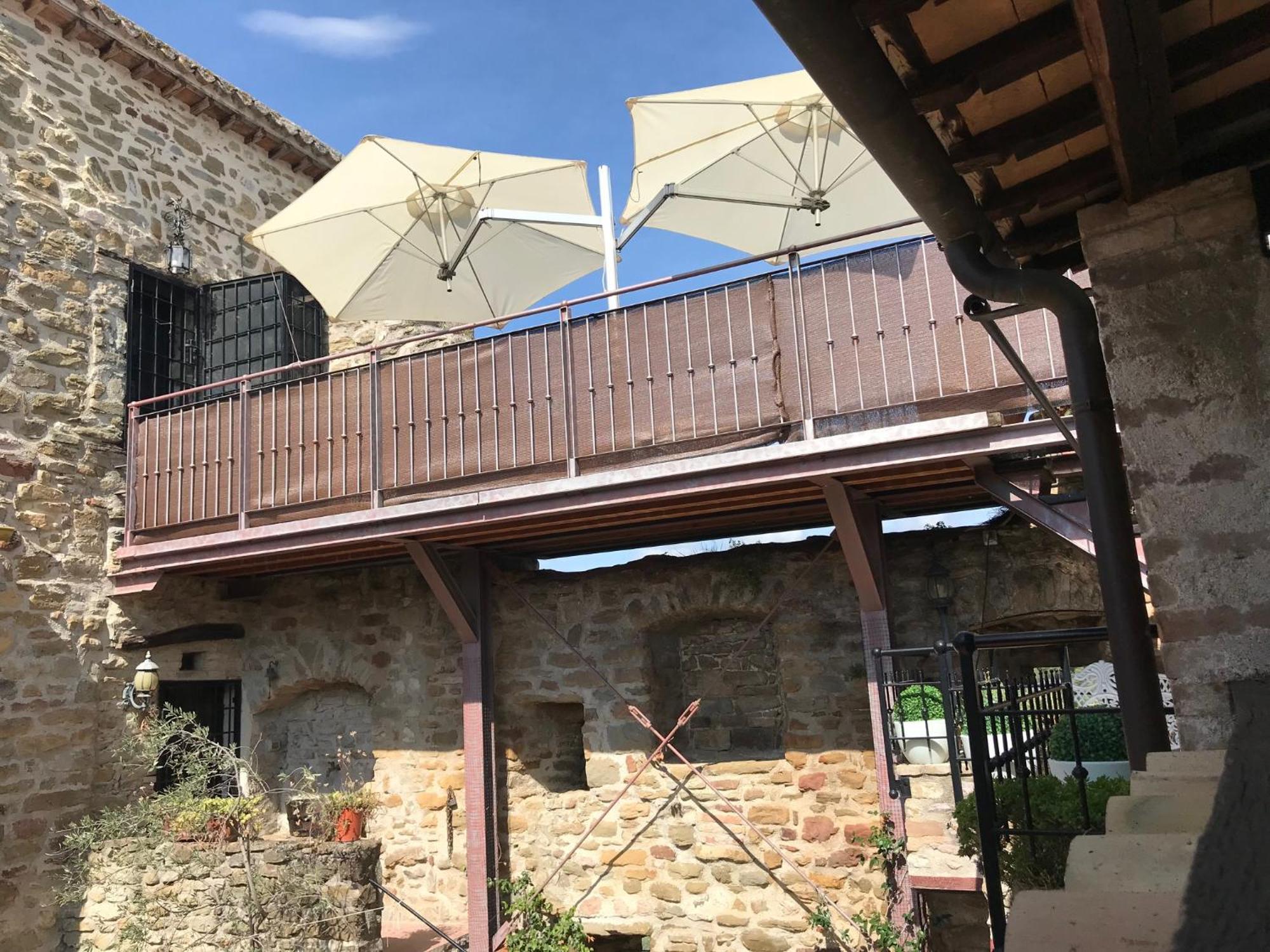 Ferienwohnung Castello Di Francocci Spoleto Exterior foto
