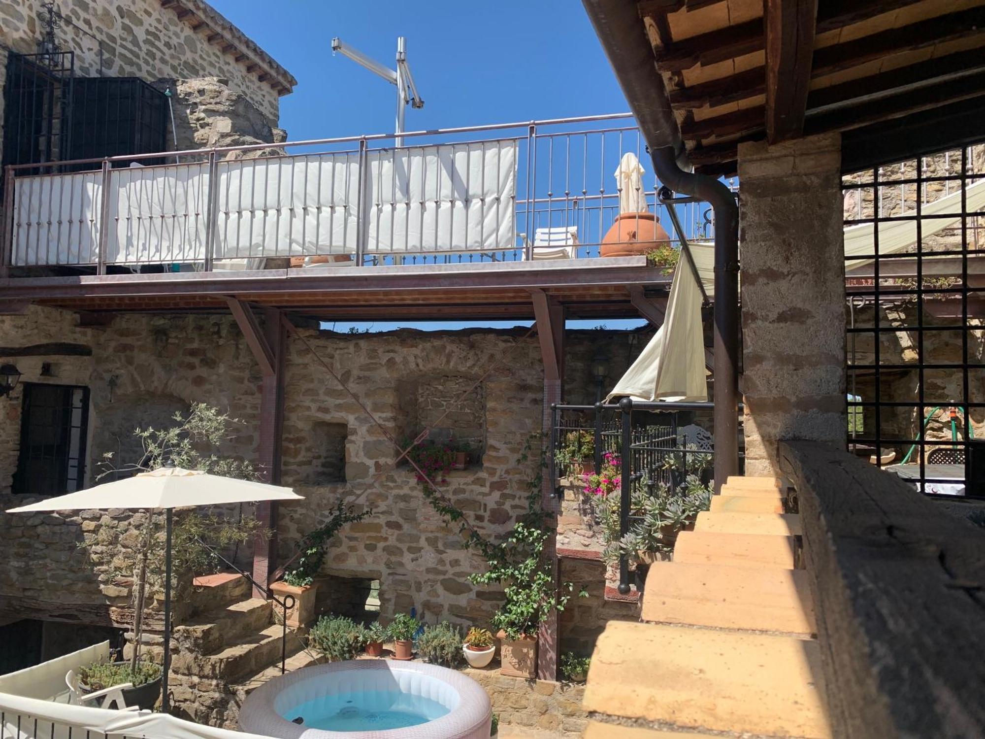 Ferienwohnung Castello Di Francocci Spoleto Exterior foto